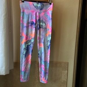 PINK Marble Watercolor Ultimate Leggings